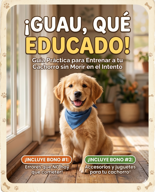 Como educar a tu cachorro